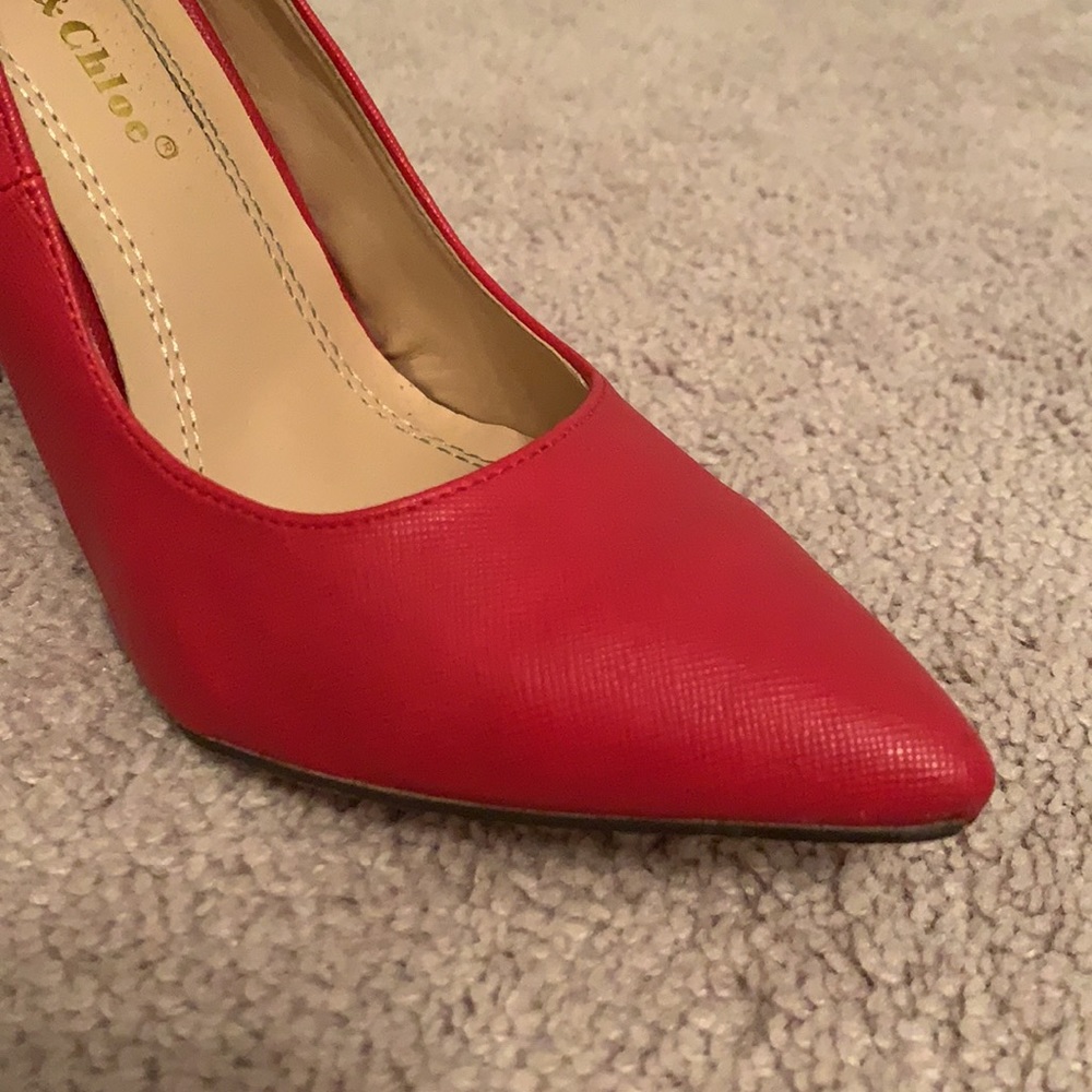 👠 Chase & Chloe Heels Size 8.5 👠 - Picture 8 of 16